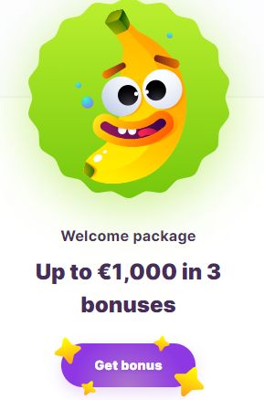 Banana welcome bonus