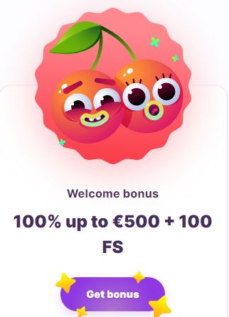 Cherries welcome bonus