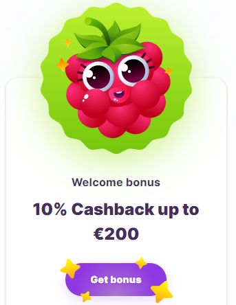 Rapsberry welcome bonus