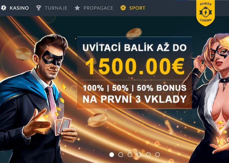 Power Casino welcome bonus