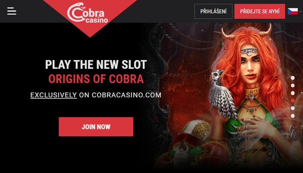 Cobra Casino - nový automat