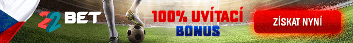 22bet nabízí 100% uvítací bonus !