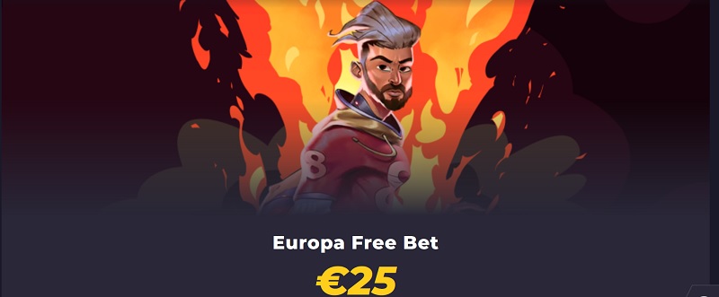 Europa Free Bet 25 €