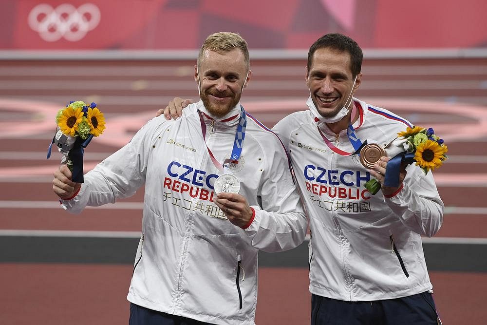 Čeští oštěpaři Vadlejch a Veselý se pokusí navázat na medailový úspěch z Tokia