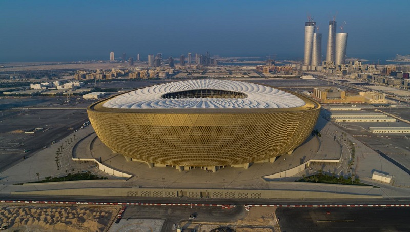 Lusail Stadium s kapacitou 80 tisíc fanoušků bude hostit finálový zápas