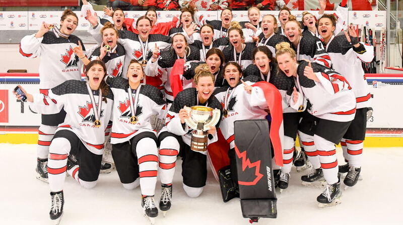 Hokejová ženská reprezentace Kanady mistrovství světa
