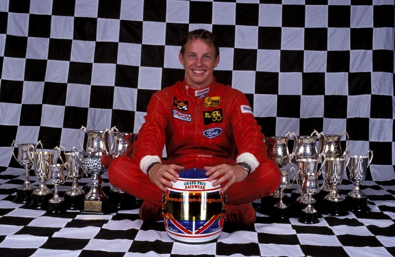 Jenson Button v roce 1998 v seriálu Formule Ford