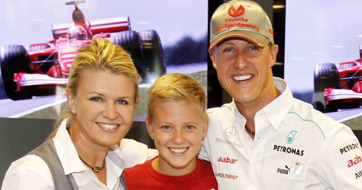 Mick Schumacher s rodiči