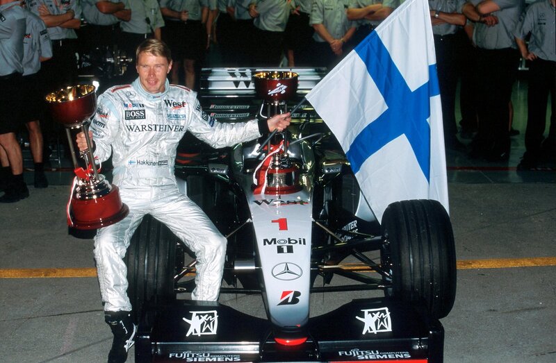 S McLarenem slavil Mika Häkkinen dvakrát titul