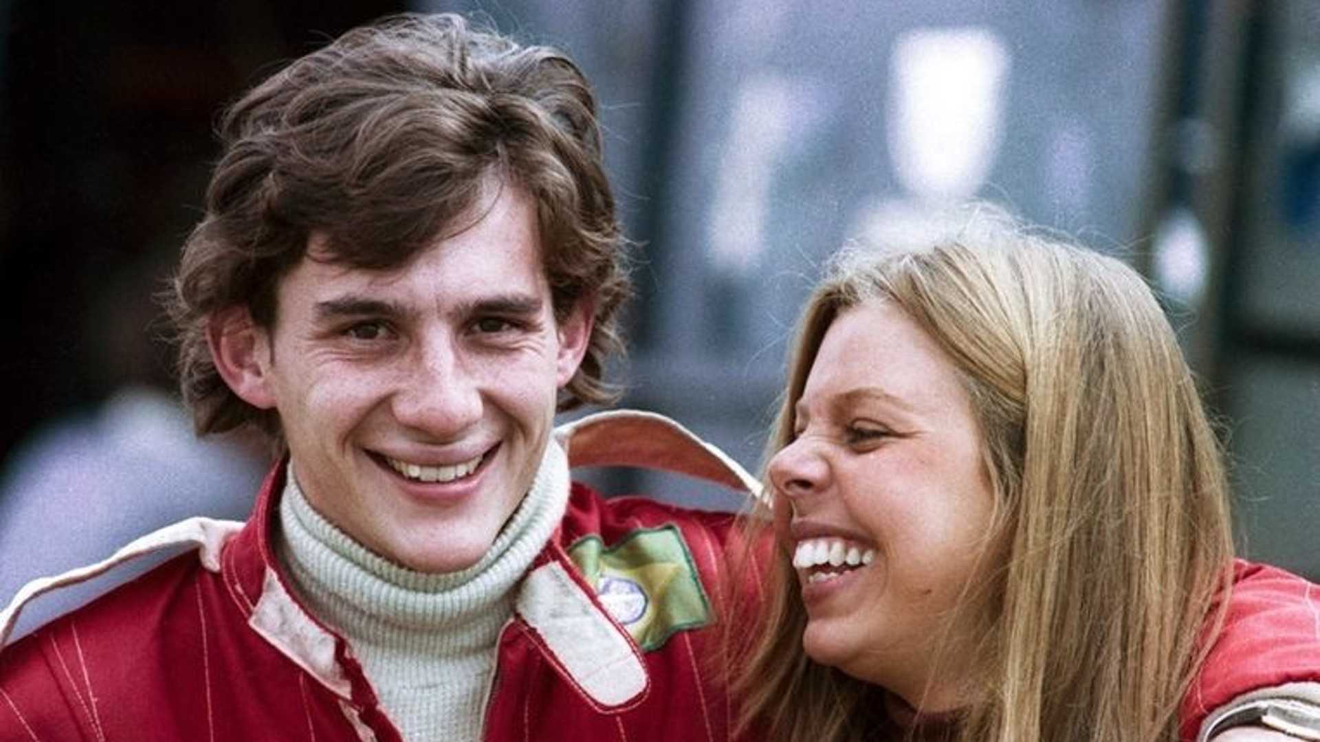Senna na snímku se svou tehdejší manželkou Lilian