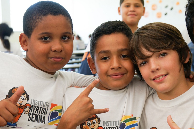 Díky Institutu Ayrtona Senny mají tisíce brazilských dětí šanci dosáhnout na lepší život