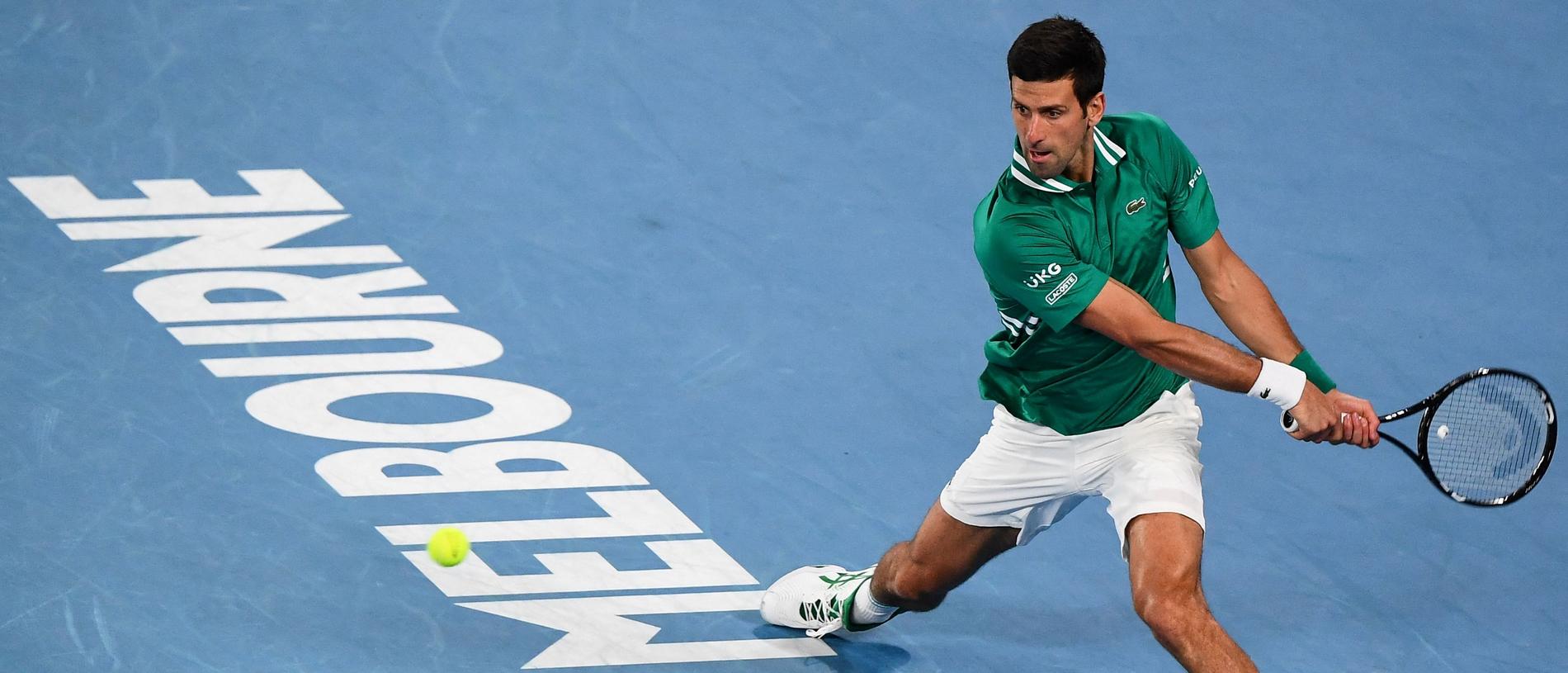 Novak Djokovič na Australian Open