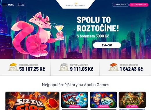 Homepage Apollo Games
