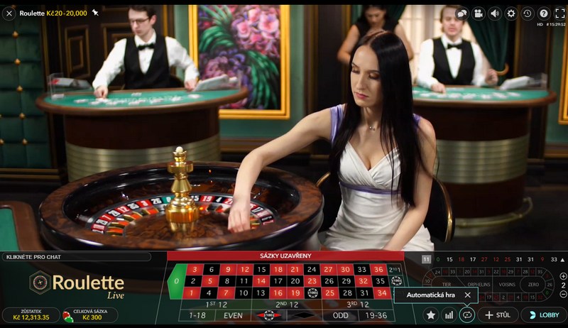Live casino v online casinu Slottica