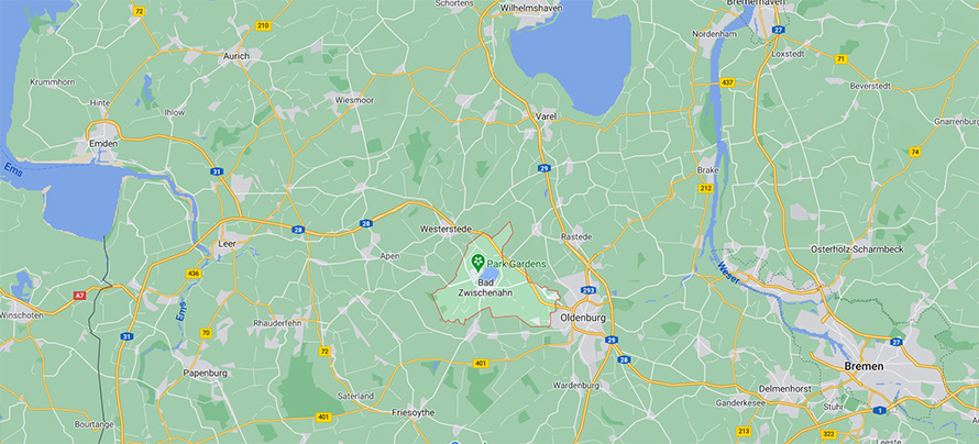 Bad Zwischenahn - mapa