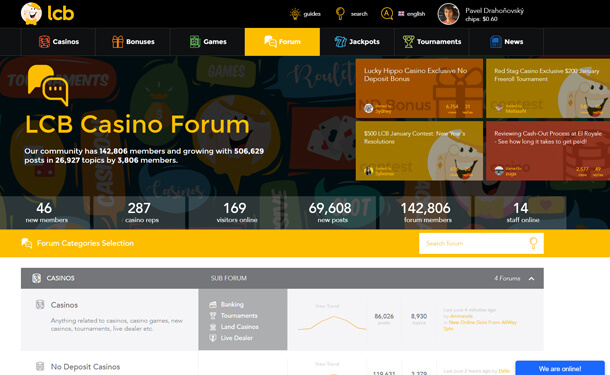 Navštívit online casino fórum LCB